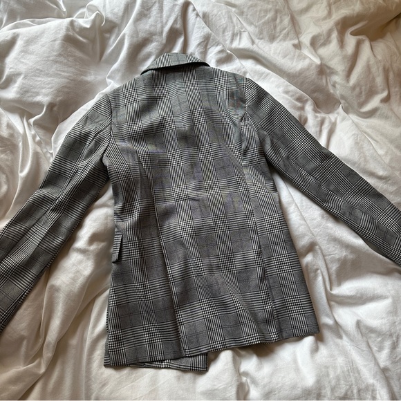 Princess Polly Cloe Fanti Blazer Grey plaid - Picture 8 of 8